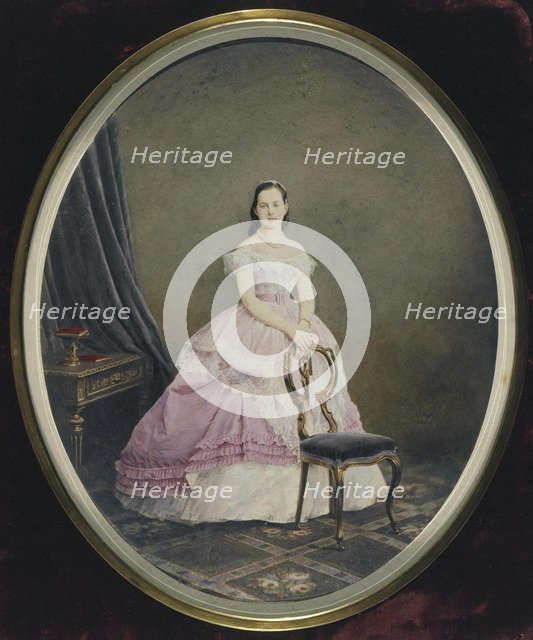 Portrait of Grand Duchess Olga Constantinovna of Russia (1851-1926).