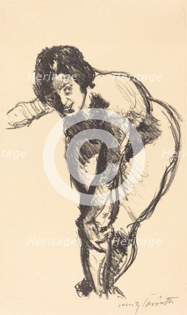 Gebeugter Akt (Nude Bending Forward), 1916. Creator: Lovis Corinth.
