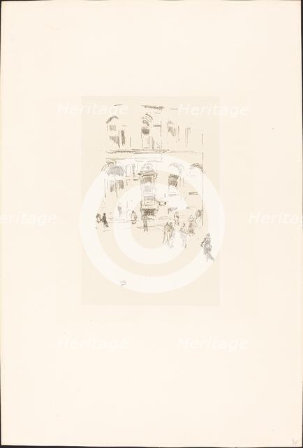 Victoria Club, 1879/1887. Creator: James Abbott McNeill Whistler.