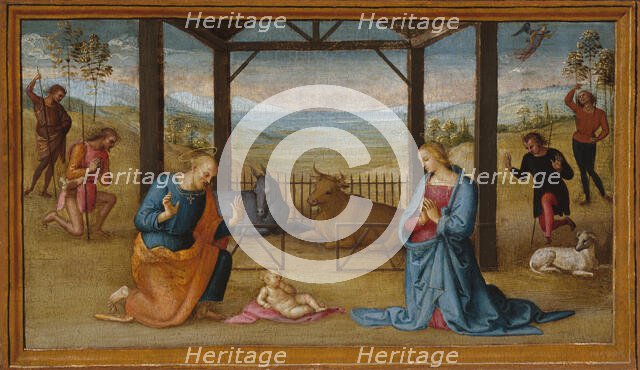 The Nativity, 1500/05. Creator: Perugino.