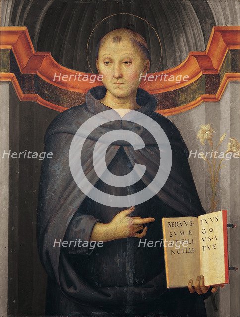 Saint Nicholas of Tolentino.