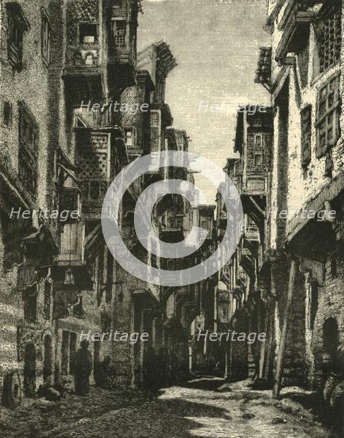 'Lane in the Copt Quarter, Cairo', 1890.  Creator: Unknown.