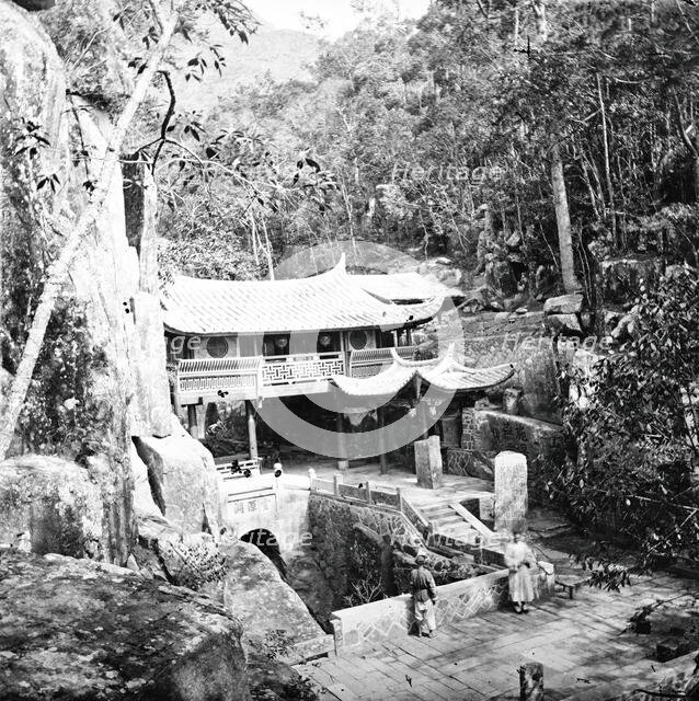 Yongquan Monastery, Drum Mountain, Fukien province, China, 1870/1871. Creator: John Thomson.