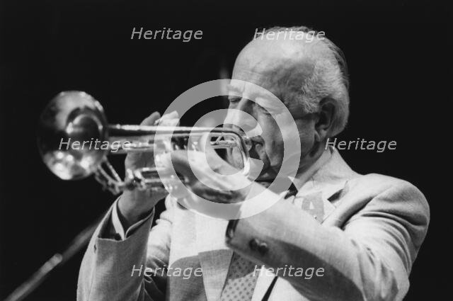 Kenny Baker, British All Star Band, Barbican, London, 1993. Creator: Brian Foskett.