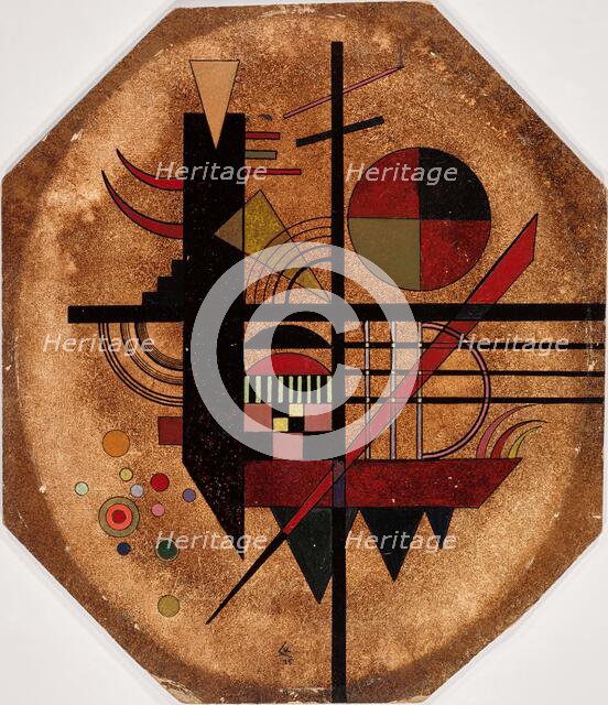 Intimate Message, 1925. Creator: Kandinsky, Wassily Vasilyevich (1866-1944).