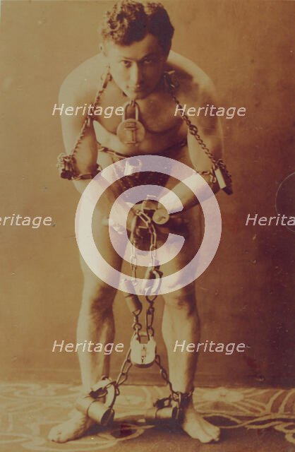 Harry Houdini, 1903. Creator: Blöte, Jan Frederik (1865-1956).