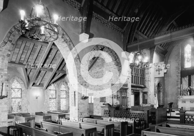 St. Luke's Church, Forest Hills, Long Island, New York, 1949. Creator: Gottscho-Schleisner, Inc.