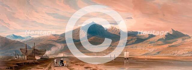 View of Snowdon from Taquin Ferry, 1798 - 1802. Creator: John Varley I.