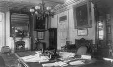 Treasury Department - Secretary of the Treasury Department's office, between 1890 and 1950. Creator: Frances Benjamin Johnston.