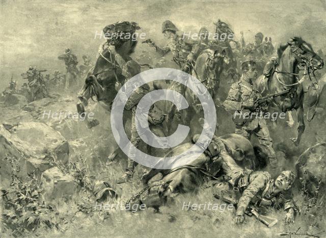 'Mishap to the Scots Greys at Klippan, February 18, 1902', 1902. Creator: Hermanus Willem Koekkoek.