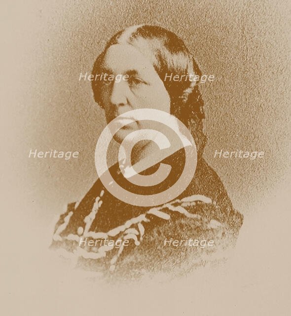 Mary Livingston Ludlow Hall (1843-1919). Creator: Anonymous.