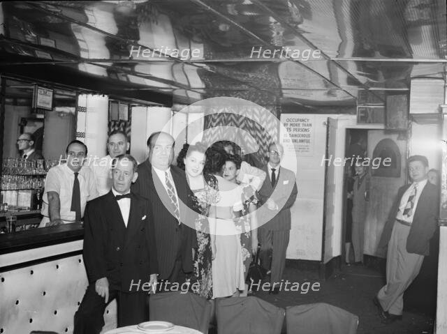 Downbeat, New York, N.Y., ca. 1948. Creator: William Paul Gottlieb.