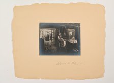(Scenes from the Lives of the People, Portfolio) (Untitled), c. 1905-1906. Creator: Glenn O Coleman.