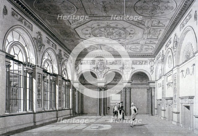 Interior view of the court room at the Bank of England, City of London, c1790.                      Artist: Thomas Malton II