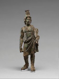 Statuette of Hermanubis; Statuette of a god, possibly Serapis, 2nd-3rd century A.D. Creator: Unknown.