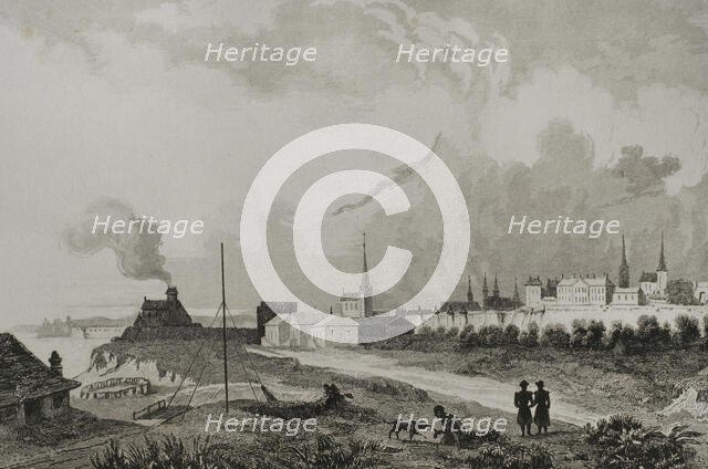 Revel, Russian period, 1839. Creator: Samuel Cholet.