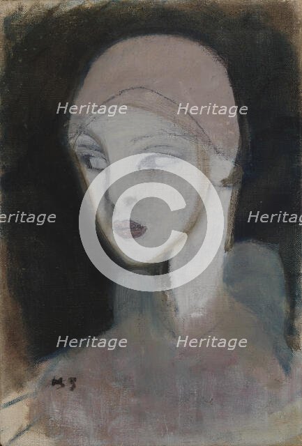 Girl from the Islands, 1929. Creator: Helene Schjerfbeck.