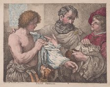 Filus Prodigus (The Prodigal Son), 1783-95., 1783-95. Creator: Thomas Rowlandson.