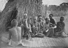 Ba-Bisa people from near Lake Bangweulu: East African Bantu, 1902. Artist: Poulet Weatherley.