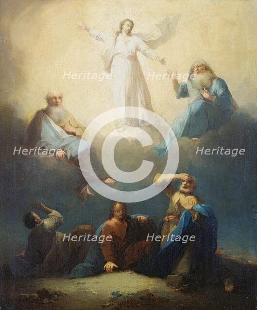 The Transfiguration, c1750-1765. Creator: Johann Georg Trautmann.