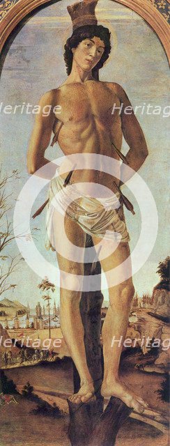 'Saint Sebastian', 1474.  Artist: Sandro Botticelli