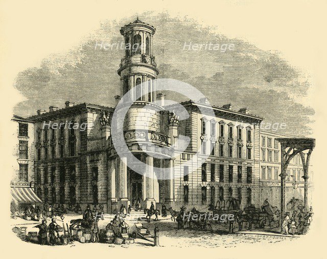 'The Present Coal Exchange', c1872. Creator: Unknown.