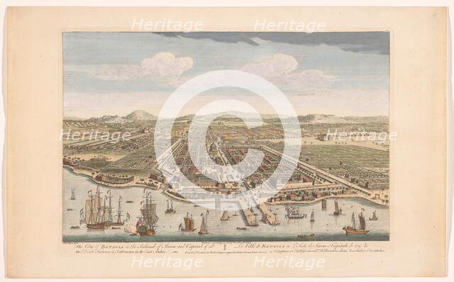 View of the city of Batavia, 1754. Creator: Anon.