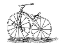 Pickering's crank-pedal-driven bicycle, an American design, c1860s (c1880). Artist: Unknown