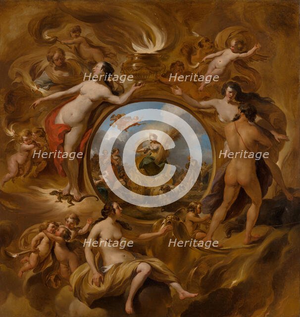 Allegory of Summer. Creator: Nicolaes Berchem.