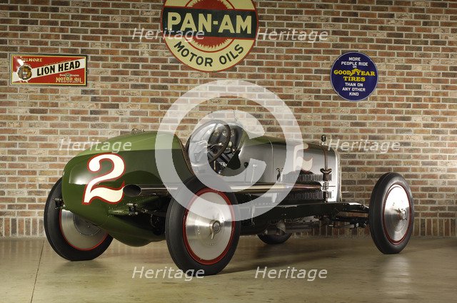 MILLER 122 supercharged 1923. Artist: Simon Clay.