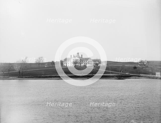 War College, Coasters Harbor, Newport, between 1890 and 1901. Creator: Unknown.