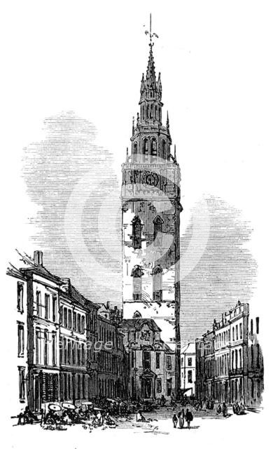 Belfry, Ghent, 1872. Creator: Unknown.