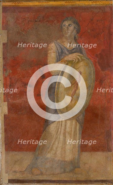 Wall painting from Room H of the Villa of P. Fannius Synistor at Boscoreale, ca. 50-40 B.C. Creator: Unknown.