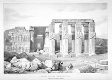 'Ruins of the Memnonium at the Cemetery of Thebes', c1800-1870. Artist: George Barnard