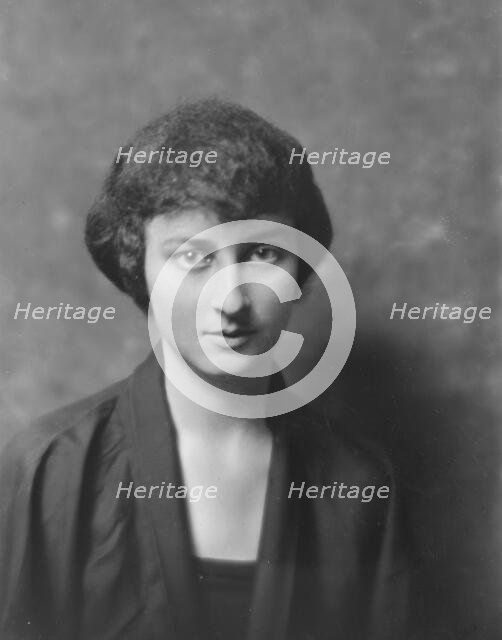 Miss Marguerite Bellamy, portrait photograph, 1918 May 8. Creator: Arnold Genthe.