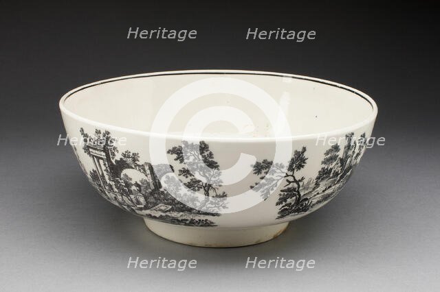 Bowl, Worcester, c. 1785. Creator: Royal Worcester.