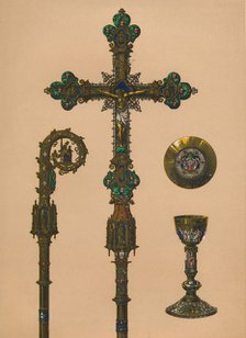 Objects for Ecclesiastical Use by E.C. Trioullier, Paris', 1893.  Artist: Robert Dudley.