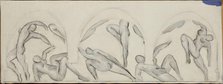 Study for Barnes Mural "The Dance", Gray Harmony, 1930-1931. Creator: Matisse, Henri (1869-1954)