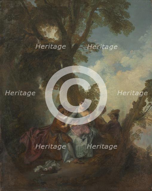 Declaration of Love, c. 1720. Creator: Nicolas Lancret (French, 1690-1743).