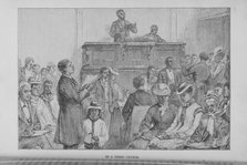 In a Negro Church, 1882. Creator: Unknown.