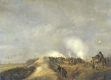 The Bombardment of Naarden, April 1814, 1814. Creator: Pieter Gerardus van Os.