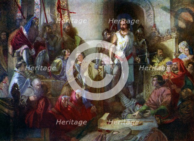 'The Trial of Sir William Wallace', 1925. Artist: Unknown