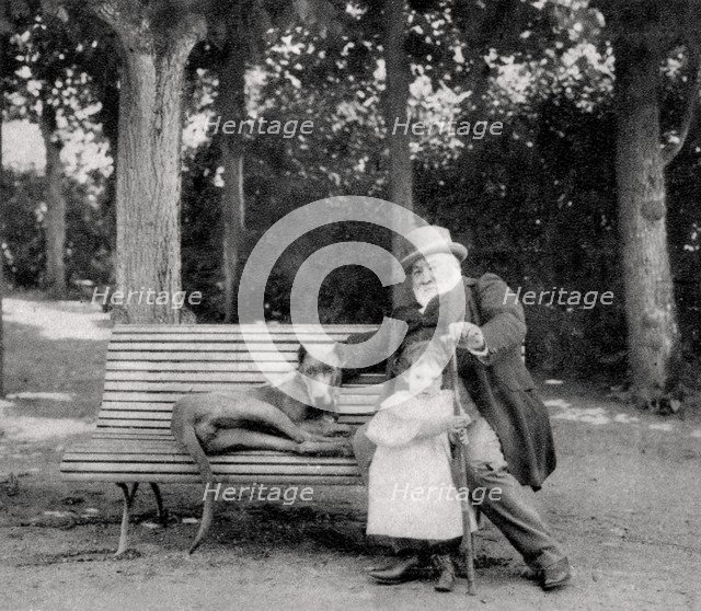 Francisque Sarcey, French journalist and drama critic, 1895. Artist: Unknown