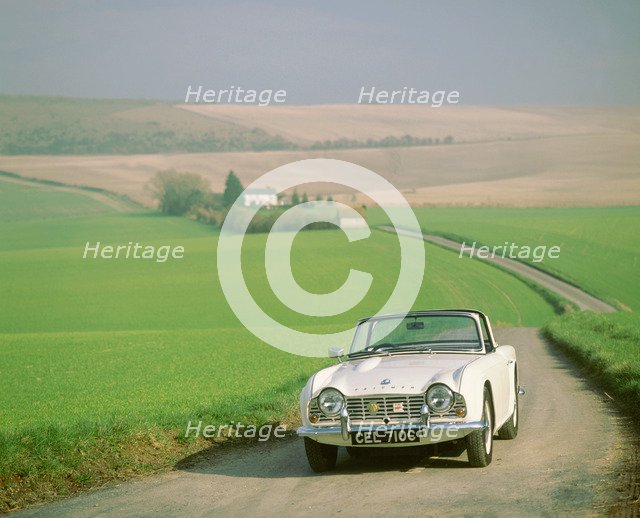 1965 Triumph TR4. Artist: Unknown.