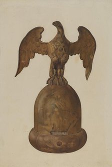 Flag Pole Finial, 1935/1942. Creator: Victor F. Muollo.