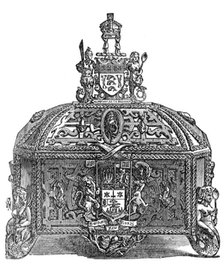 Casket of Address Presented by the Fishmongers Company to Sir Moses Montefiore, 1874. Creator: Unknown.