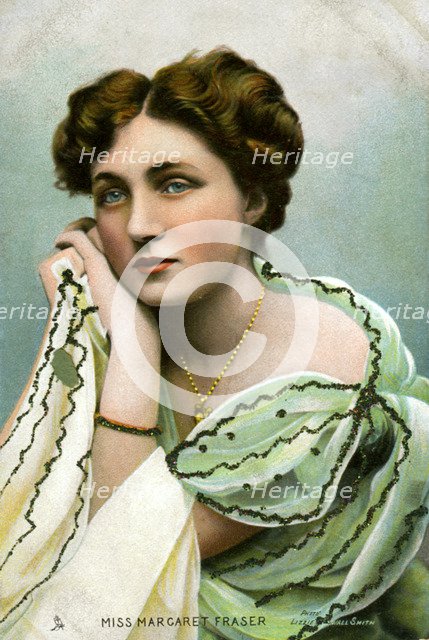 Margaret Fraser, actress, 1906.Artist: Lizzie Caswall Smith