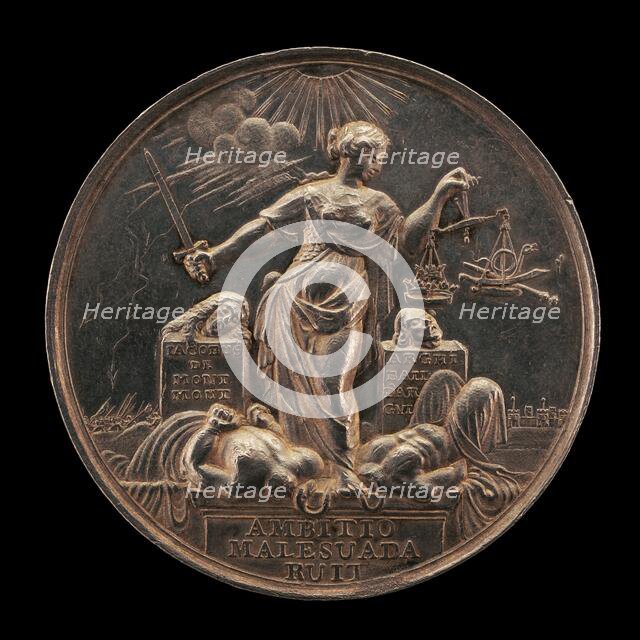 Beheading of James Scott, Duke of Monmouth, and Archibald Campbell, 9th Earl of Argyll, 1685. Creator: Reinier Arondeaux.