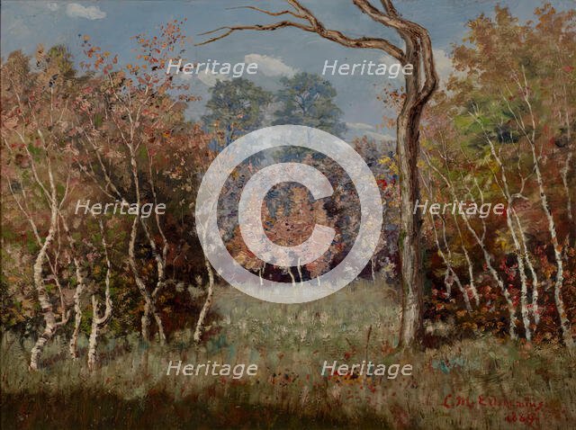 Autumn Landscape, 1889. Creator: Louis Michel Eilshemius.