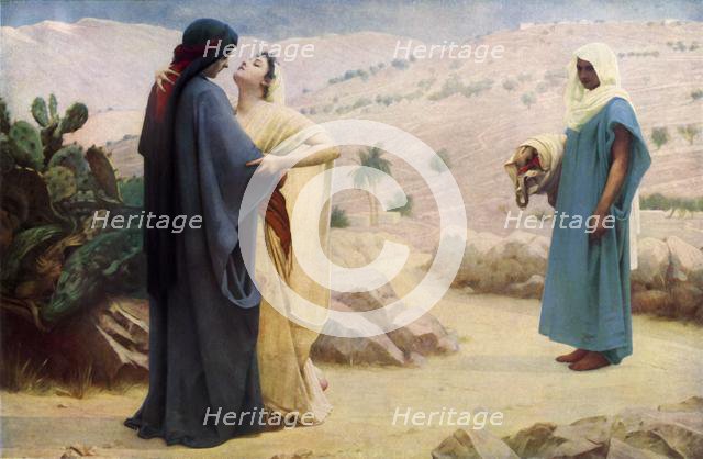 'Ruth and Naomi', 1886, (1936). Creator: Philip Hermogenes Calderon.